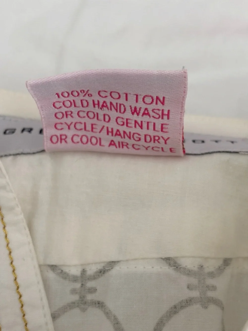 Gretchen Scott Ivory Metallic Gold Shift Dress Medium Summer Resortwear